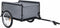 vidaXL - Fietstrailer - 65 - kg - zwart - en - blauw
