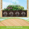 Coast Verhoogde Plantenbak - Massief Hout - 148 x 50 x 103 cm - Bruin