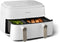 Philips 3000 series NA353/10 - Heteluchtfriteuse - 9L 2750W 8 programma's Zilver/Wit