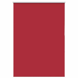 vidaXL - Rolgordijn - verduisterend - 100x175 - cm - stofbreedte - 95,7 - cm - rood