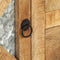 vidaXL - Dressoir - 110x30x74 - cm - ruw - mangohout