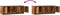 vidaXL - Tv-meubel - 102x35x36,5 - cm - bewerkt - hout - oud - houtkleurig