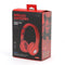 Platinet FH0915 - On-Ear Koptelefoon - Bluetooth V5.0 MicroSD FM-radio - Rood