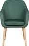 Eetkamerstoel YORKVILLE II Fluweel Groen