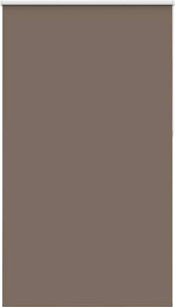 vidaXL - Rolgordijn - verduisterend - koffie - 125x230 - cm - stofbreedte - 121,6 - cm