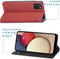 iMoshion Hoesje Geschikt voor Samsung Galaxy A02s Hoesje Met Pasjeshouder - iMoshion Slim Folio Bookcase - Rood