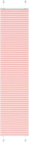 vidaXL - Plissé - rolgordijn - 50x200 - cm - stofbreedte - 49,4 - cm - polyester - roze