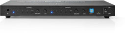 Nedis VMAT3482AT - 4K HDMI matrix-switch 4x2 - 4 HDMI ingangen 2 uitgangen - Grijs