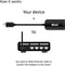 Club 3D CAC-1520 - USB 3.2 Gen1 Type C naar RJ45 2.5Gbps Ethernet Adapter - Zwart