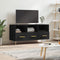 vidaXL - Tv-meubel - 102x36x50 - cm - bewerkt - hout - zwart
