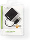 Nedis USB-Hub - USB-A Male - 4x USB A Female - 4-Poorts poort(en) - USB 2.0 - USB Gevoed