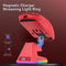 ATTACK SHARK X6 - Draadloze Gaming Muis - Pixart PAW3395 26000DPI RGB-Oplaadstation - Licht rood