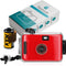 TibaGoods camera - Wegwerpcamera - Waterdicht - Rood (1 stuk)