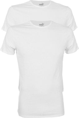 Puma Basic Crew - Sportshirt - Mannen - Maat S - wit