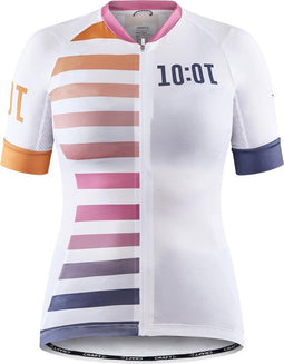 Craft HMC ENDUR GRAPHIC JERSEY W - Fietsshirt - Vochtregulerend - WHITE-GLORY - Maat L