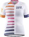 Craft HMC ENDUR GRAPHIC JERSEY W - Fietsshirt - Vochtregulerend - WHITE-GLORY - Maat L