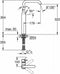 GROHE Essence New - Wastafelmengkraan - EcoJoy® - Chroom