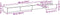 vidaXL - Zwarte - Bedlades - 180 - x - 36,5 - x - 16,5 - cm - van - Houtcomposiet