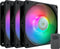 Cooler Master SickleFlow 120 ARGB - Ventilator 120mm - 3x 650-1800 RPM 27dB - Zwart (3 stuks)