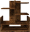 Bureau organiser 49x20x52,5 cm bewerkt hout gerookt eikenkleur