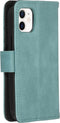 iMoshion Hoesje Geschikt voor iPhone 12 Mini Hoesje Met Pasjeshouder - iMoshion Luxe Bookcase - Lichtblauw