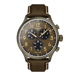 Tissot T-Sport Chrono XL T1166173609200 - Polshorloge - Quartz - Bruin Leer - Ø 45 mm