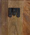 vidaXL - Nachtkastje - 50x27x50 - cm - massief - gerecycled - hout - meerkleurig