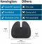 Kensington SmartFit® Conform Ergonomische Rugsteun - Zwart