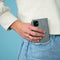 iMoshion Hoesje Geschikt voor Samsung Galaxy Z Flip 3 Hoesje Met Pasjeshouder - iMoshion Luxe Bookcase flip versie - Grijs