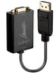 Lindy 41006 - DisplayPort naar VGA - 15 cm - Zwart