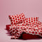 Set beddengoed Benetton Rood 3 Onderdelen