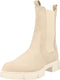 PS Poelman LYNN - Chelsea Laarzen - Nubuck - Light Beige - Maat 38