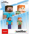 Nintendo amiibo Steve & Alex - Super Smash Bros - Interactive gaming figures - Multi-color