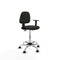 Piqueras y Crespo B1D05RF - Bureaustoel - Hoogteverstelbaar met armleuning - Zwart