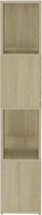 vidaXL-Boekenkast/kamerscherm-60x24x124,5-cm-spaanplaat-sonoma-eiken