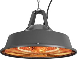 Eurom Partytent Heater 1500 - Carbon lamp - Spatwaterdicht - Sail Grey