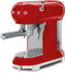 Smeg ECF01RDEU - Koffiezetapparaat - 15bar pompdruk - Rood