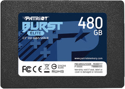 Patriot Burst Elite 480GB - SSD 2,5" - SATA III - 450MB/s lezen - 320MB/s schrijven