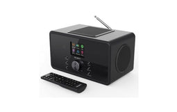 Majority Bard - Stereo 2.1 radio - Internetradio DAB+ FM Bluetooth USB Spotify - Zwart
