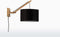 GOOD&MOJO Wandlamp Andes - Bamboe/Zwart - 50x32x45cm - Binnen Scandinavisch,Bohemian