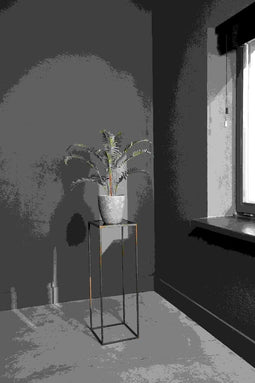 PTMD Varen Kunstplant - 45 x 56 x 62 cm - Plastic pot - Groen