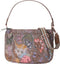 Oilily Platte - schoudertas - Dames - Bruin - One Size