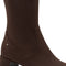 TAMARIS Essentials - Enkellaarzen - Blokhak 5,5 cm - Mocca