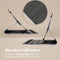 imoshion Tablet Hoes Geschikt voor Samsung Galaxy Tab A9 8.7 inch - imoshion 360° Draaibare Design Bookcase 2.0 - Meerkleurig /White Blue Stripes