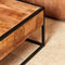 Salontafel hout - Salontafel Sanne - Salontafels 80x80 cm