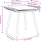 vidaXL - Ligzetels - 2 - stuks - Natuurlijk - 50x40x45 - cm - Poly - Rattan