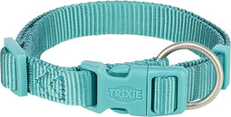 Trixie halsband voor hond premium aqua blauw 40-65x2,5 cm
