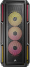 Corsair 5000T (2025) - Tower - Aurora RGB-verlichting en iCUE LINK-ventilatoren - Zwart