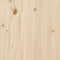 vidaXL - Dressoir - 110x34x75 - cm - massief - grenenhout