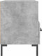 vidaXL - Nachtkastje - 40x35x47,5 - cm - bewerkt - hout - betongrijs